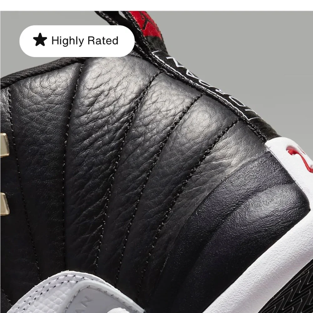 Nike Air Jordan 12 Retro "Playoffs" sneakers size 10 - Picture 8 of 8